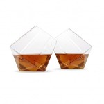 Diamant Whiskeyglas - Diamond Whiskey Tumbler - 2 Gläser